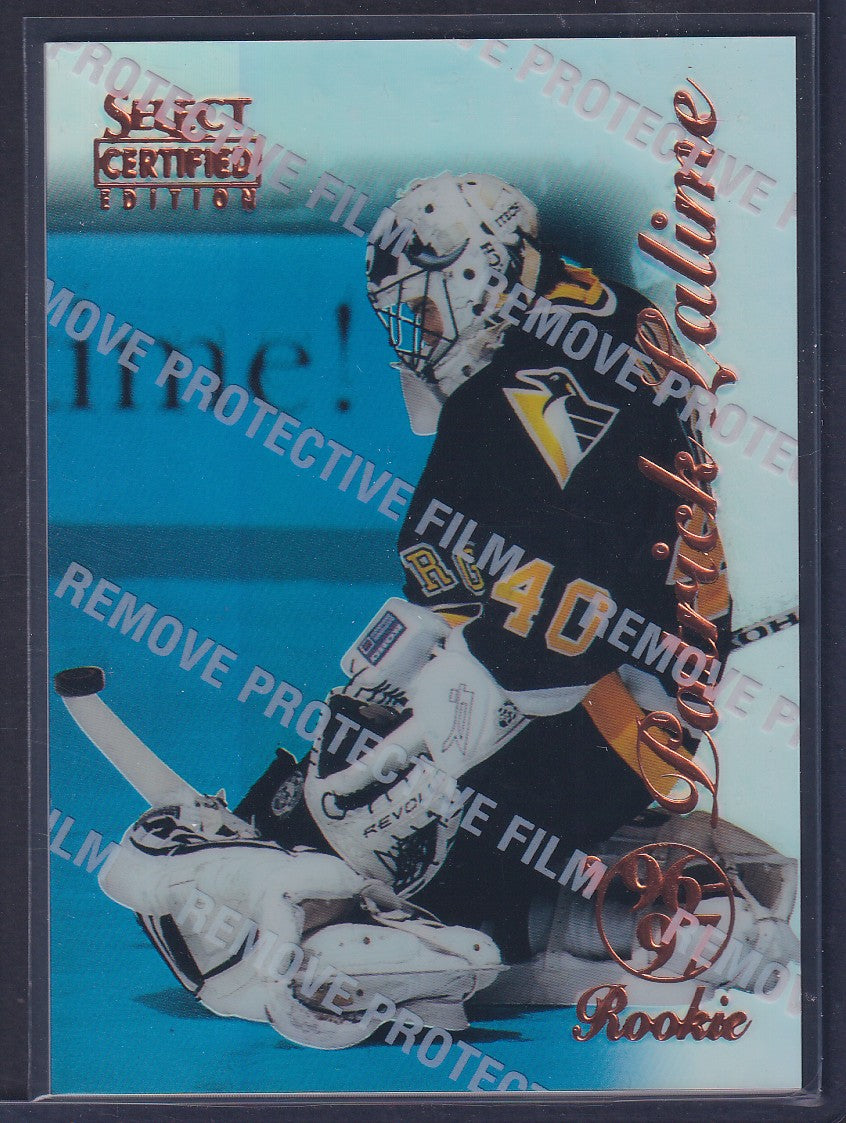 PATRICK LALIME - 1996 Pinnacle Select Certified MIRROR Blue w/ Coating #108