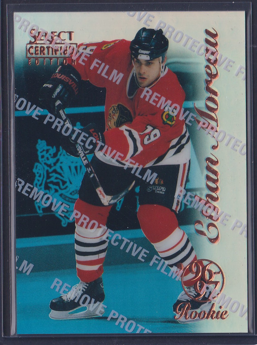 ETHAN MOREAU - 1996 Pinnacle Select Certified MIRROR Blue w/ Coating #116