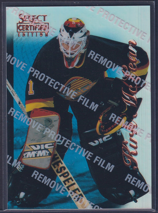 KIRK MCLEAN - 1996 Pinnacle Select Certified MIRROR Blue w/ Coating #22