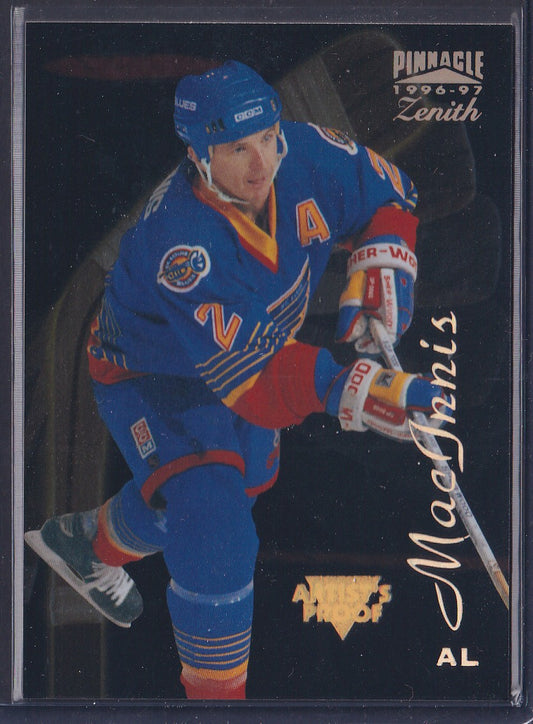 AL MACINNIS - 1996 Pinnacle Zenith Artist's PROOF #18