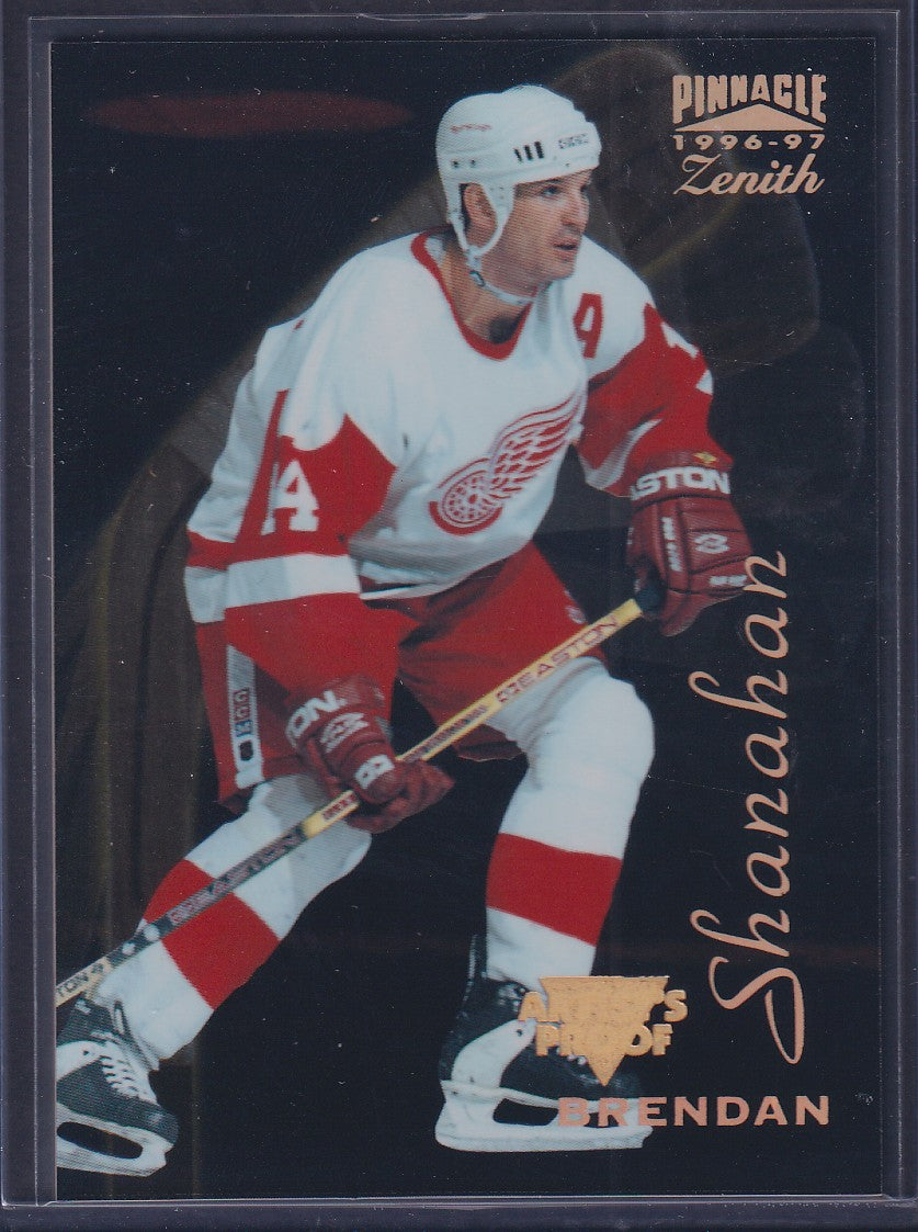 BRENDAN SHANAHAN - 1996 Pinnacle Zenith Artist's PROOF #77