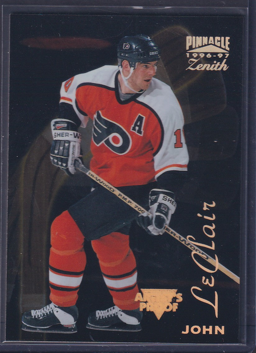 JOHN LECLAIR - 1996 Pinnacle Zenith Artist's PROOF #17