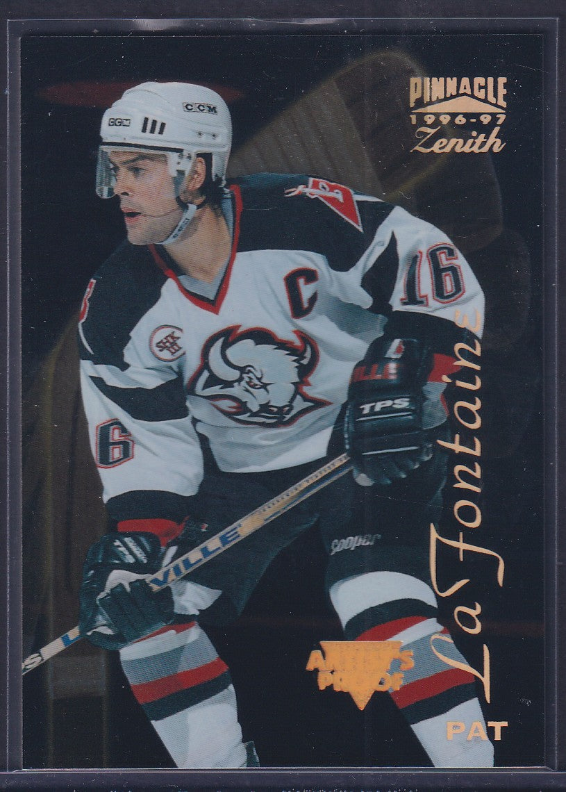 PAT LAFONTAINE - 1996 Pinnacle Zenith Artist's PROOF #83