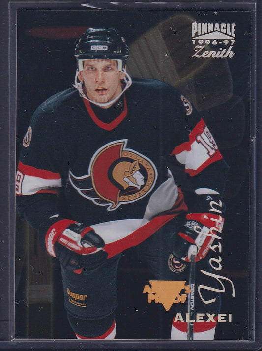 ALEXEI YASHIN - 1996 Pinnacle Zenith Artist's PROOF #23