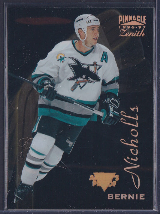 BERNIE NICHOLLS - 1996 Pinnacle Zenith Artist's PROOF #32