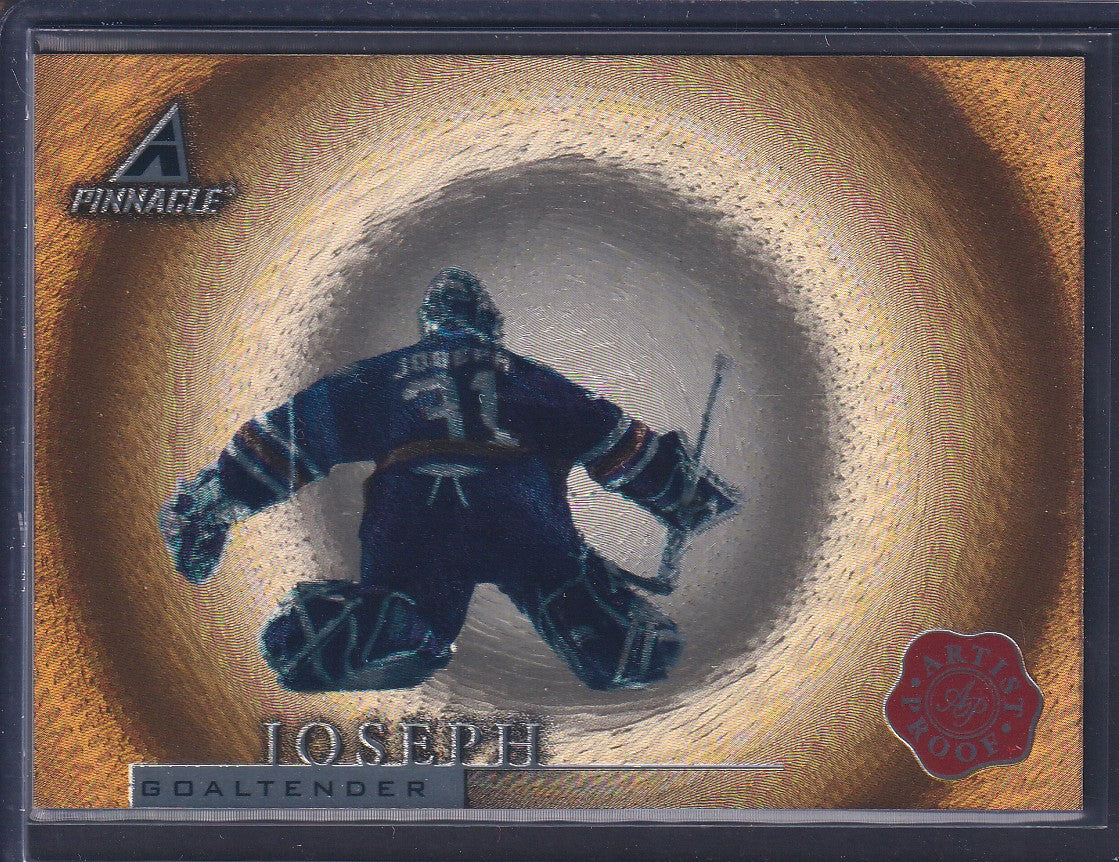 CURTIS JOSEPH - 1997 Pinnacle Artist PROOF #PP93