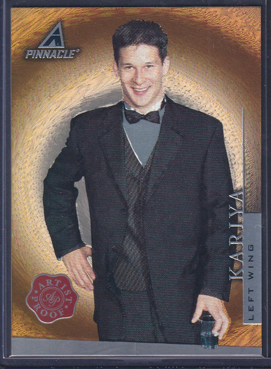 PAUL KARIYA - 1997 Pinnacle Artist PROOF #PP53