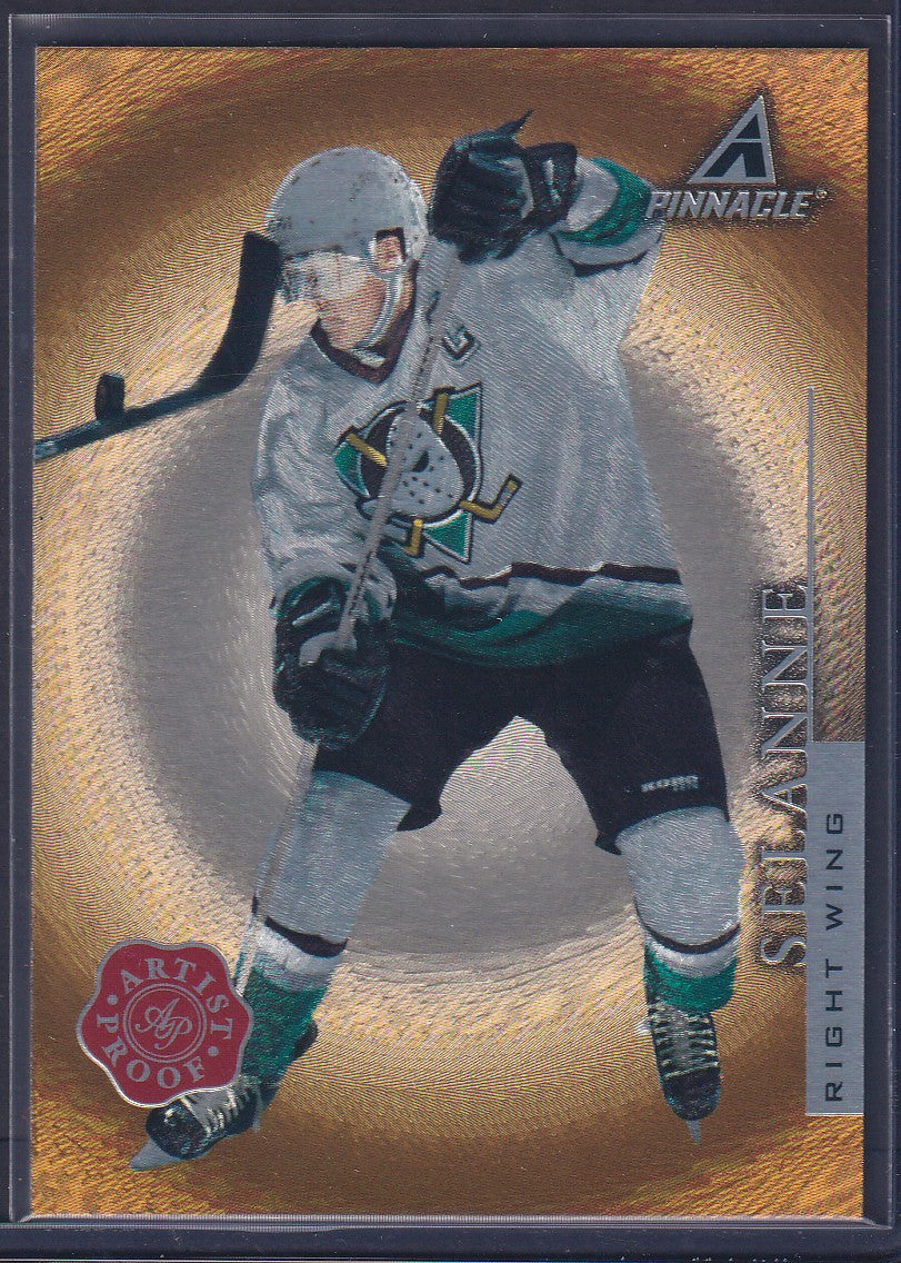 TEEMU SELANNE - 1997 Pinnacle Artist PROOF #PP86