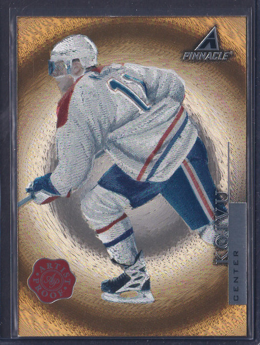 SAKU KOIVU - 1997 Pinnacle Artist PROOF #PP26