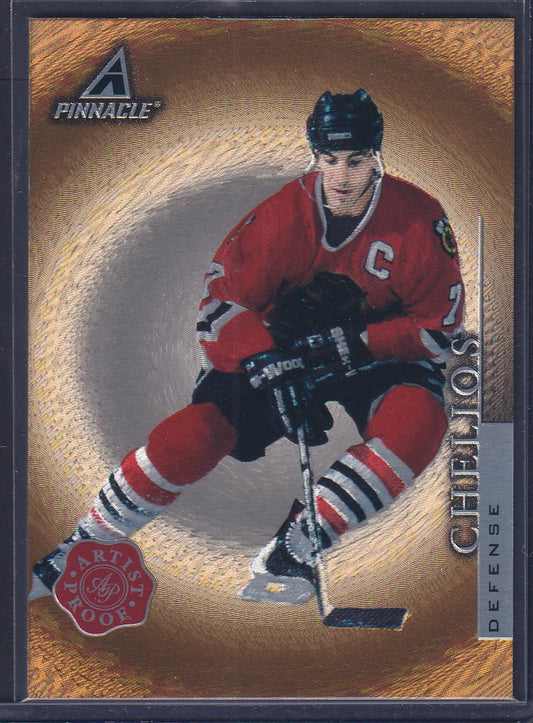 CHRIS CHELIOS - 1997 Pinnacle Artist PROOF #PP65