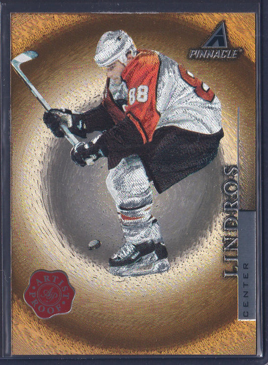 ERIC LINDROS - 1997 Pinnacle Artist PROOF #PP48