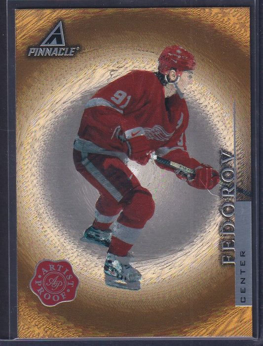 SERGEI FEDOROV - 1997 Pinnacle Artist PROOF #PP77