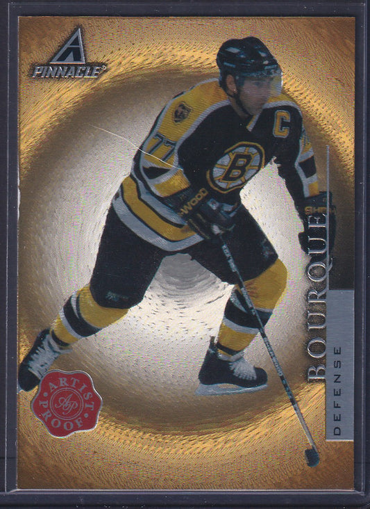 RAY BOURQUE - 1997 Pinnacle Artist PROOF #PP38