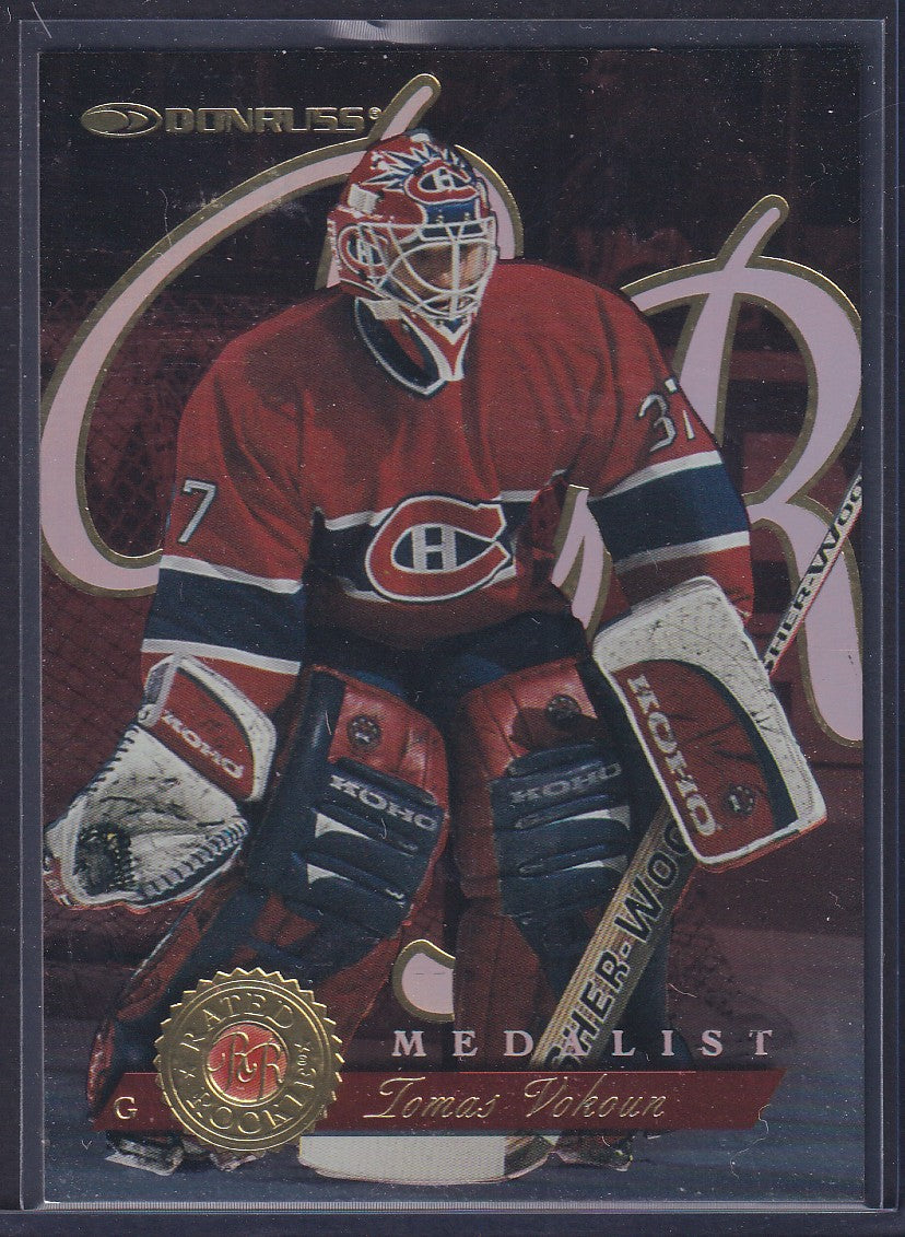 TOMAS VOKOUN - 1997 Donruss Rated Rookie Medalist #1