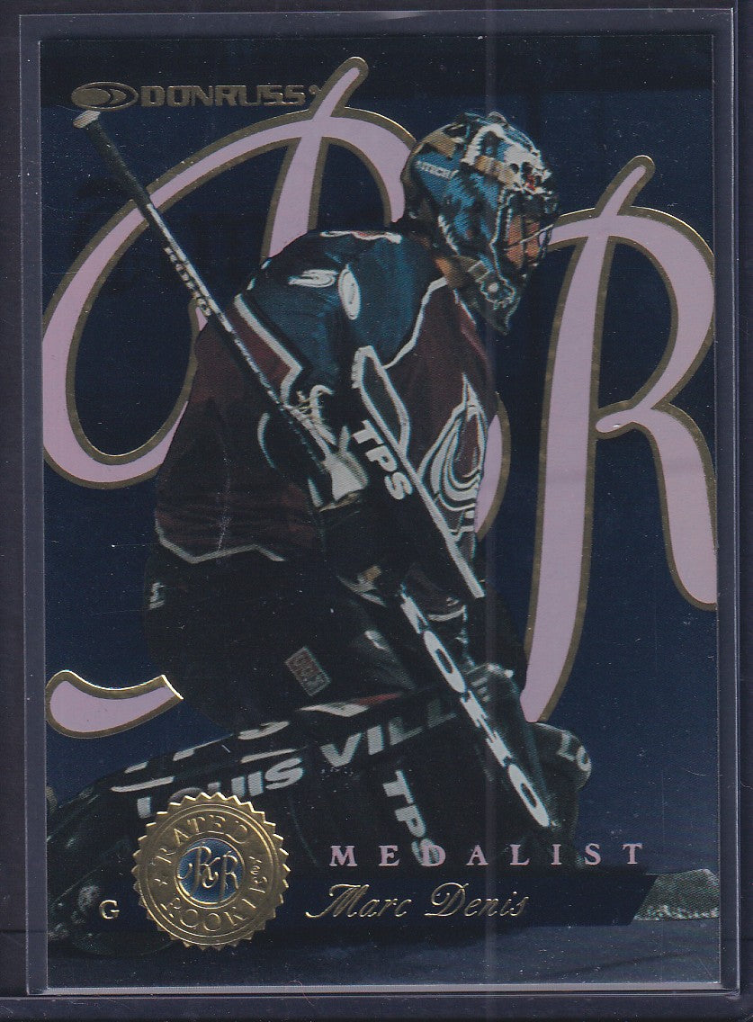 MARC DENIS - 1997 Donruss Rated Rookie Medalist #4
