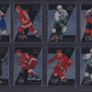 1996 Pinnacle Zenith Z Team Set of 18 - Fedorov, Bure, Potvin, Lindros, etc