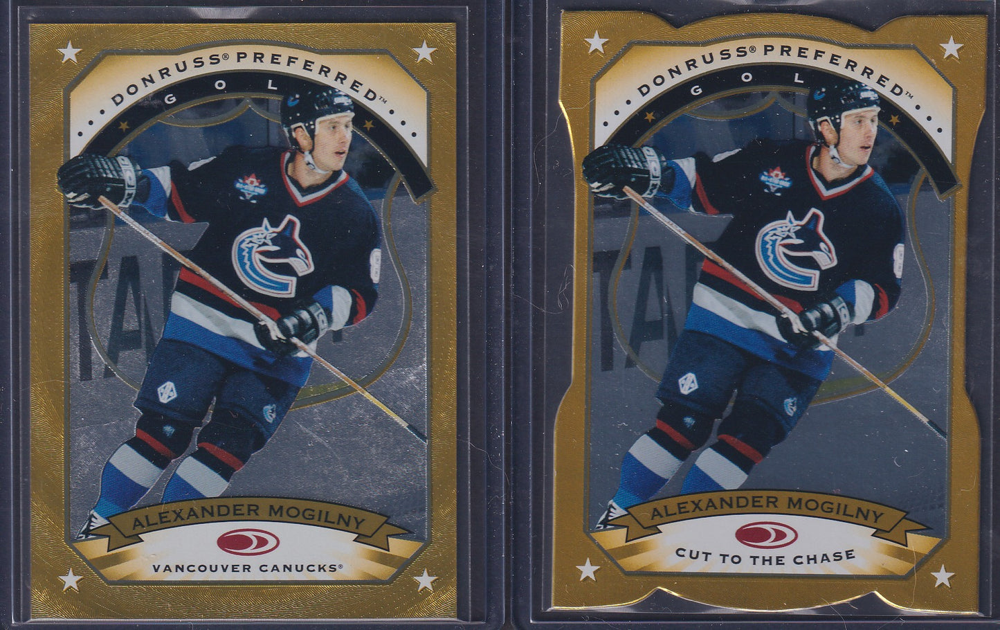 ALEXANDER MOGILNY - 1997 Donruss Preferred GOLD and Cut to the Chase #39