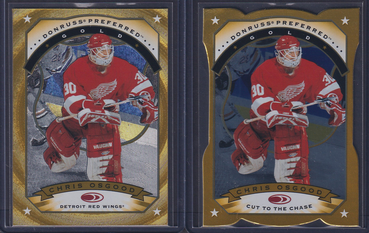 CHRIS OSGOOD - 1997 Donruss Preferred GOLD and Cut to the Chase #81