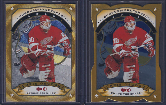 CHRIS OSGOOD - 1997 Donruss Preferred GOLD and Cut to the Chase #81