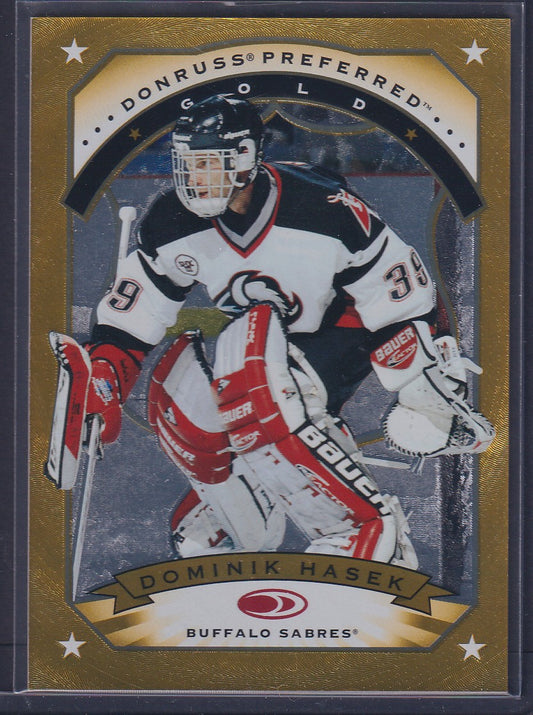 DOMINIK HASEK - 1997 Donruss Preferred GOLD #1
