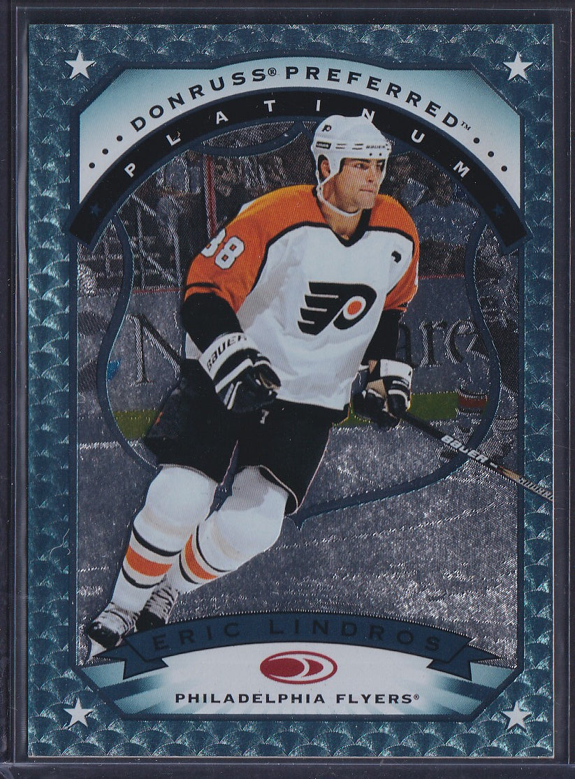 ERIC LINDROS - 1997 Donruss Preferred PLATINUM #5