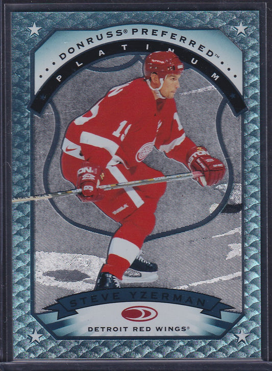 STEVE YZERMAN - 1997 Donruss Preferred PLATINUM #41