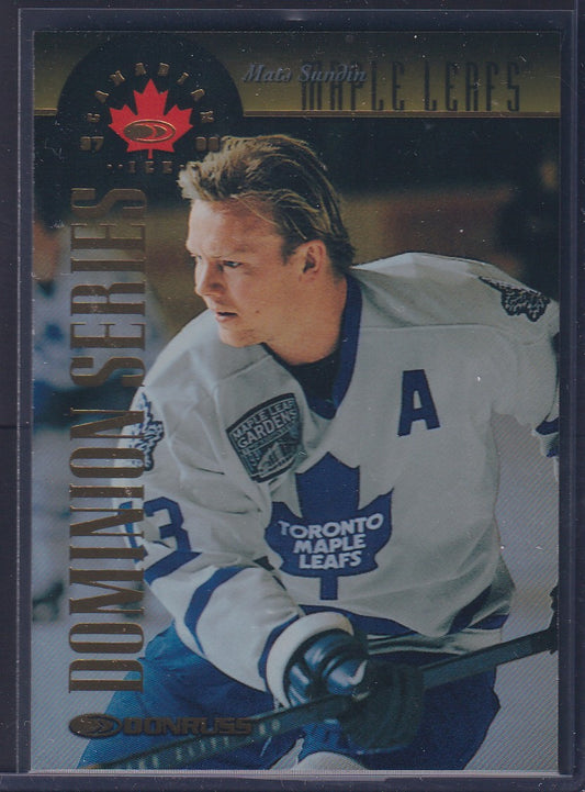 MATS SUNDIN - 1997 Donruss Canadian Ice Dominion Series #40 Unnumbered (/150)