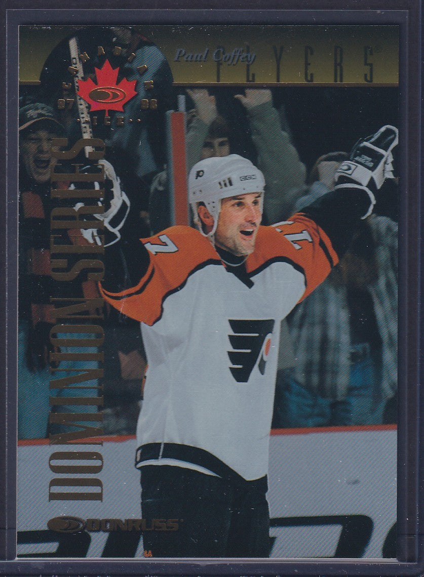 PAUL COFFEY - 1997 Donruss Canadian Ice Dominion Series #64 Unnumbered /150