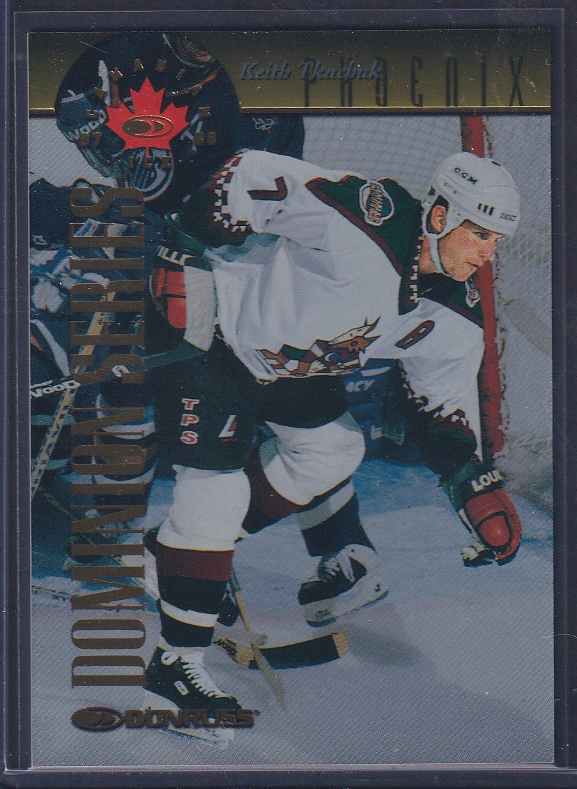 KEITH TKACHUK - 1997 Donruss Canadian Ice Dominion Series #16 Unnumbered /150