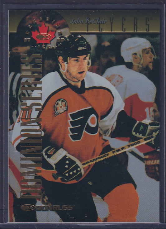 JOHN LECLAIR - 1997 Donruss Canadian Ice Dominion Series #93 Unnumbered /150