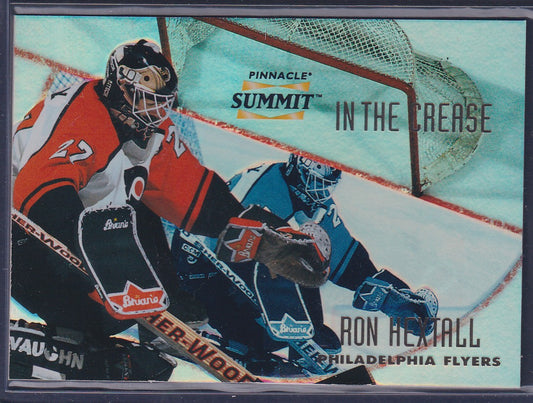 RON HEXTALL - 1996 Pinnacle Summit In the Crease #PSITC-16, xxx/600