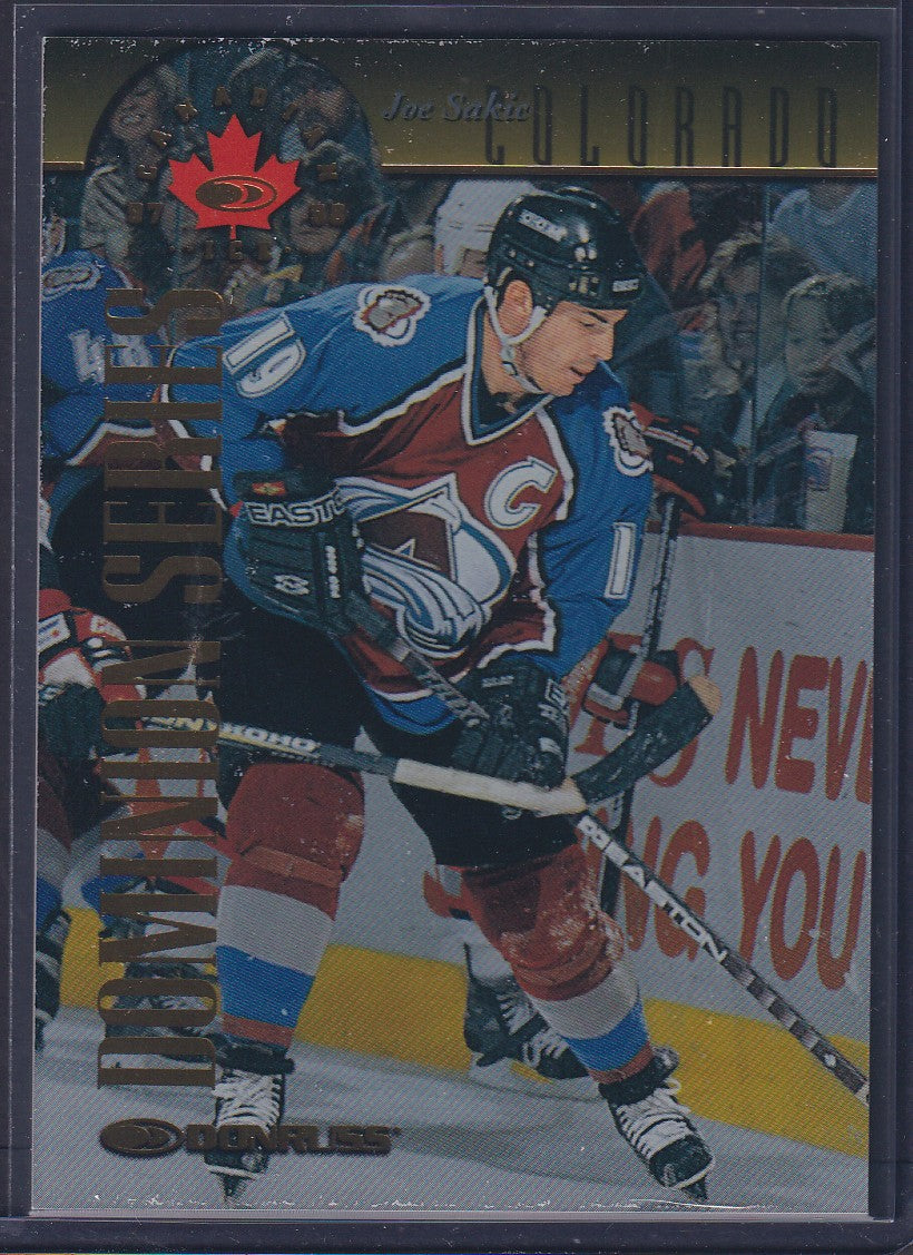 JOE SAKIC - 1997 Donruss Canadian Ice Dominion Series #102 Unnumbered /150