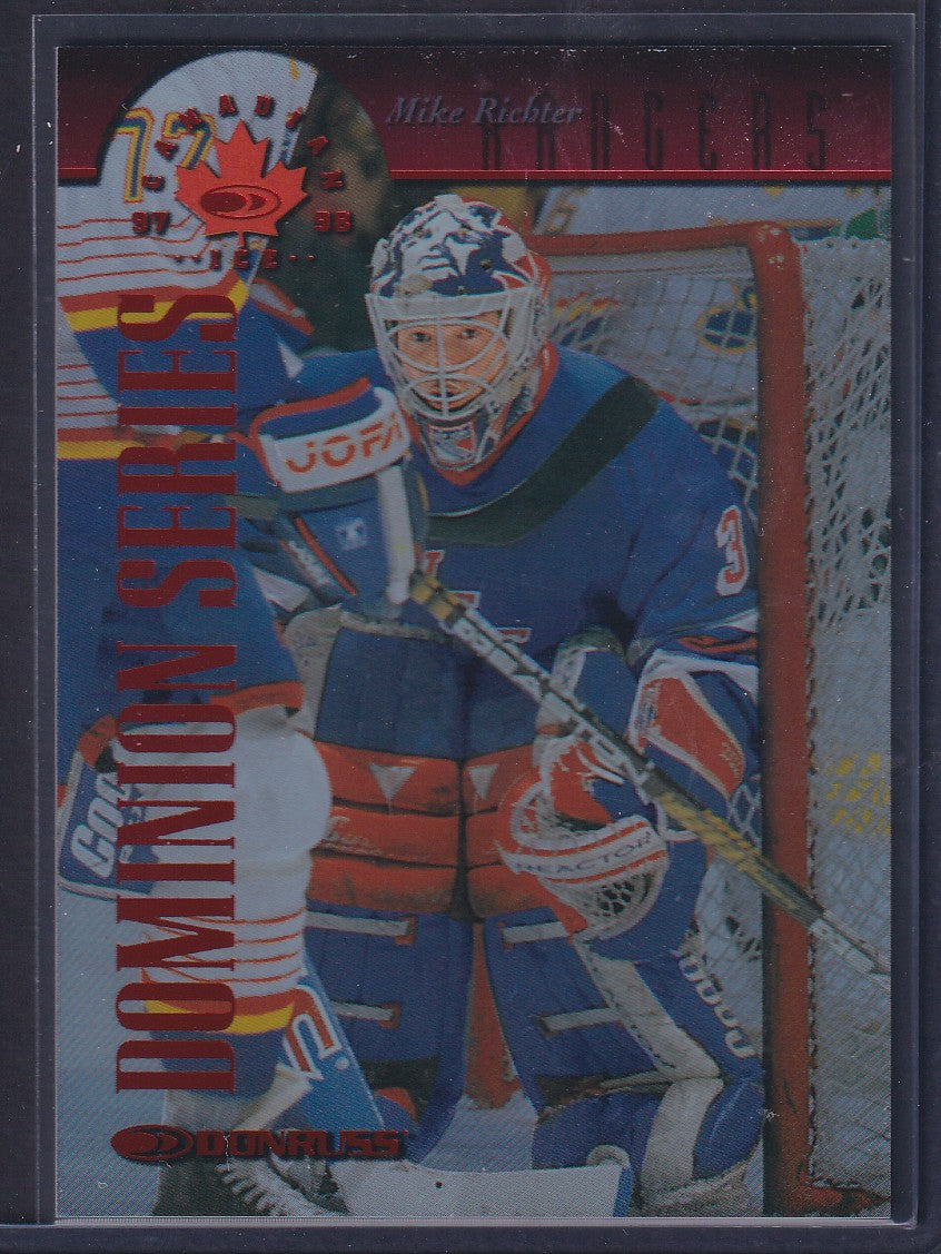 MIKE RICHTER - 1997 Donruss Canadian Ice Dominion Series #107 Unnumbered /150
