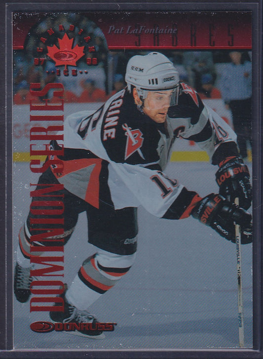 PAT LAFONTAINE - 1997 Donruss Canadian Ice Dominion Series #69 Unnumbered /150