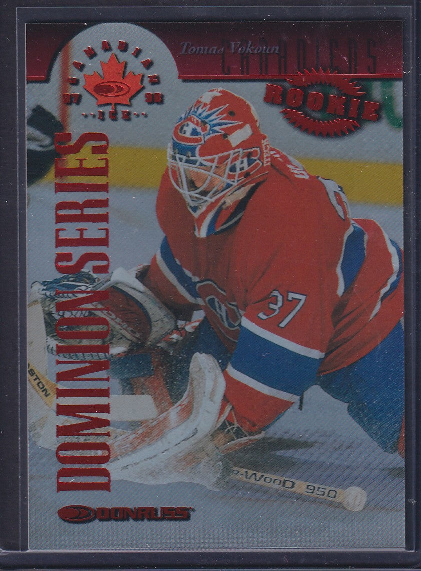 TOMAS VOKOUN - 1997 Donruss Canadian Ice Dominion Series #138 Unnumbered /150