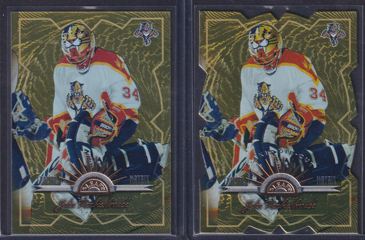 JOHN VANBIESBROUCK - 1997 Donruss Leaf Fractal Matrix & Z-Axis Die Cut #5, /100