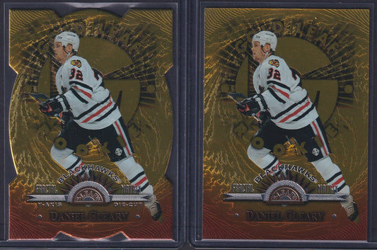 DANIEL CLEARY - 1997 Donruss Leaf Fractal Matrix & Z-Axis Die Cut #159, /200