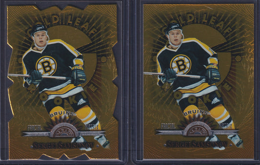 SERGEI SAMSONOV - 1997 Donruss Leaf Fractal Matrix & Z-Axis Die Cut #151, /100