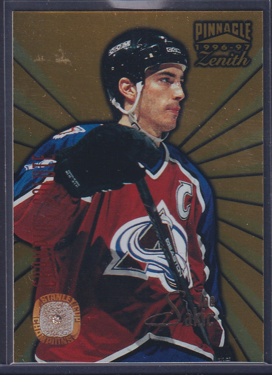 JOE SAKIC - 1996 Pinnacle Zenith Champion Salute REAL DIAMOND #8, SSP