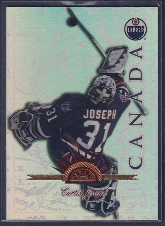 CURTIS JOSEPH - 1997 Donruss Leaf International UNIVERSAL ICE /250 #16