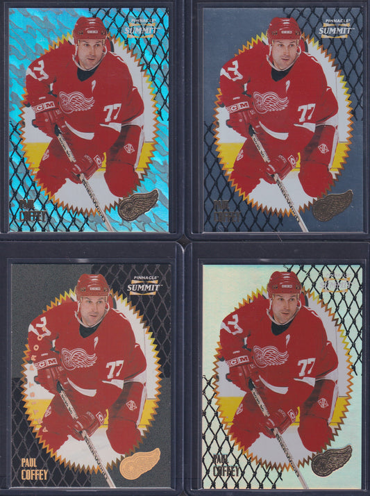 PAUL COFFEY - 1996 Pinnacle Summit Metal, Premium Stock, Ice, Artist Proof #3