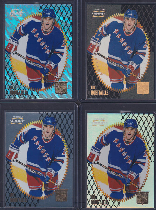 LUC ROBITAILLE - 1996 Pinnacle Summit Metal, Premium Stock, Ice Artist Proof #13