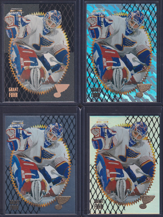 GRANT FUHR - 1996 Pinnacle Summit Metal, Premium Stock, Ice, Artist Proof #14