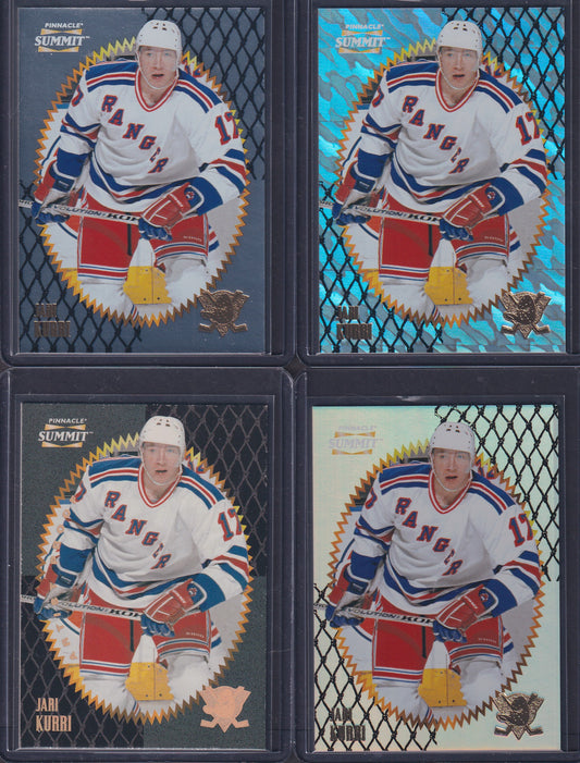 JARI KURRI - 1996 Pinnacle Summit Metal, Premium Stock, Ice, Artist Proof #47