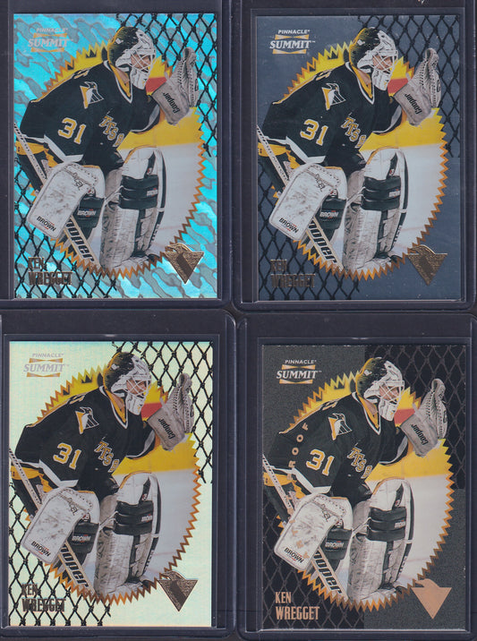 KEN WREGGET - 1996 Pinnacle Summit Metal, Premium Stock, Ice, Artist Proof #60