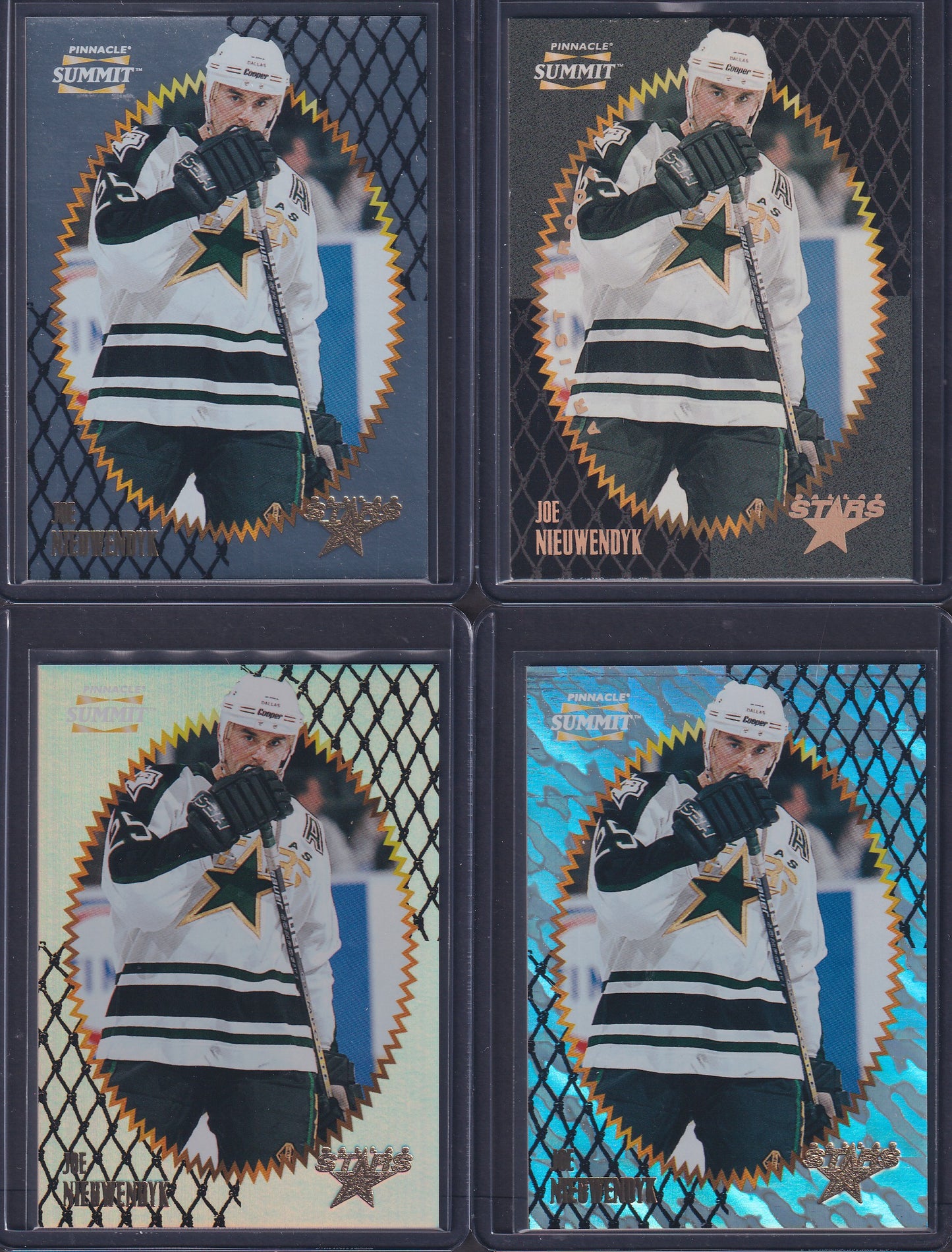 JOE NIEUWENDYK - 1996 Summit Metal, Premium Stock, Ice, Artist Proof #65