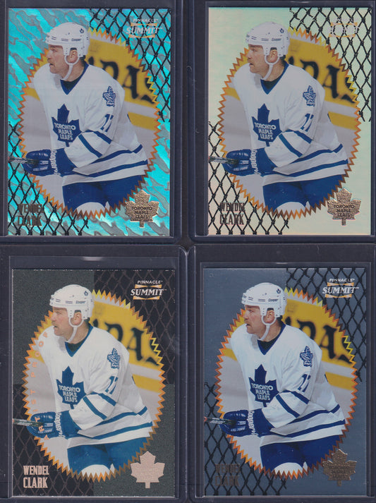 WENDEL CLARK - 1996 Summit Metal, Premium Stock, Ice, Artist Proof #140