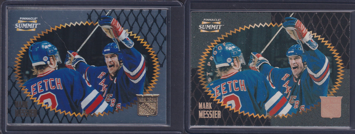 MARK MESSIER - 1996 Pinnacle Summit Metal and Artist Proof #111
