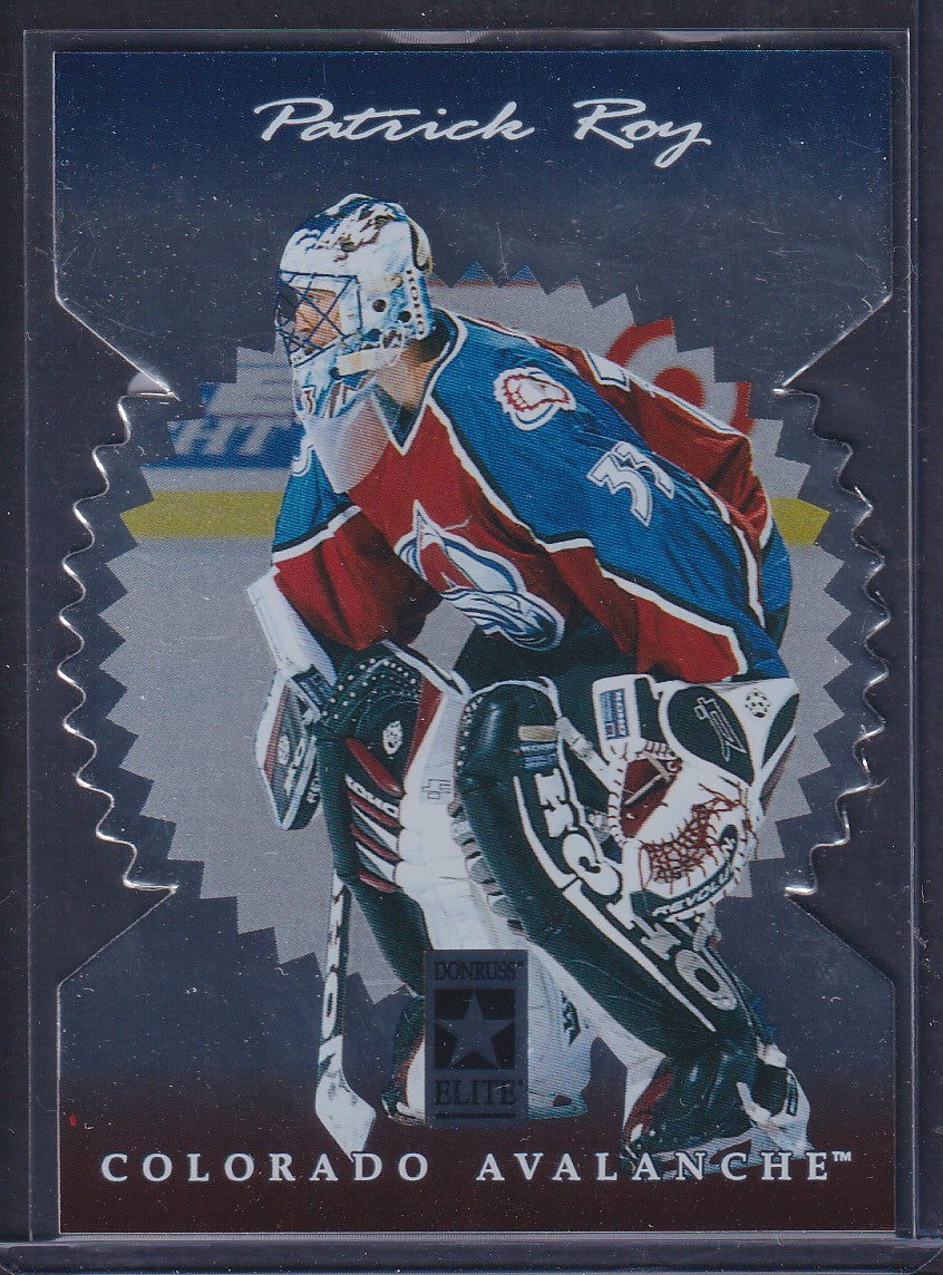 PATRICK ROY - 1996 Donruss Elite Stars Die Cut #66