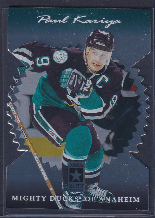PAUL KARIYA - 1996 Donruss Elite Stars Die Cut #1